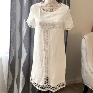 Zara white dress
